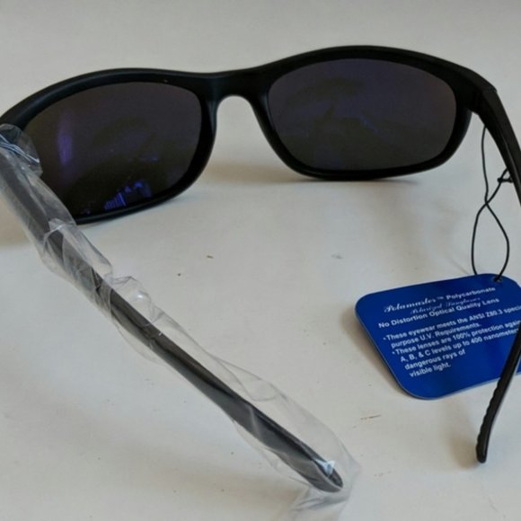 NWT Men In Black "predator II" like style polarized lens wrap around sunglasses - Picture 3 of 4